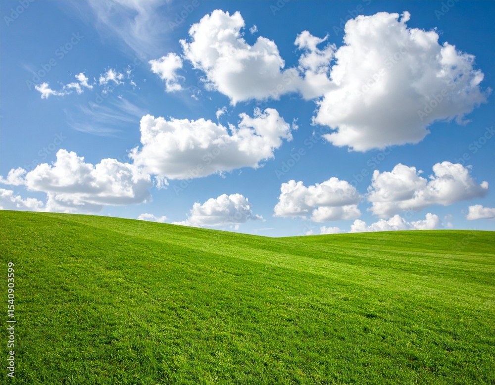 Obraz premium 草原 雲