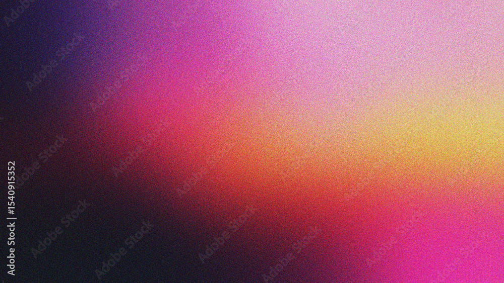 Obraz premium Navy, Pink, and Rose digital grain effect with noise textured gradient background, minimal artistic design, best for presentation assets, graphic posters, and clean visual elements.