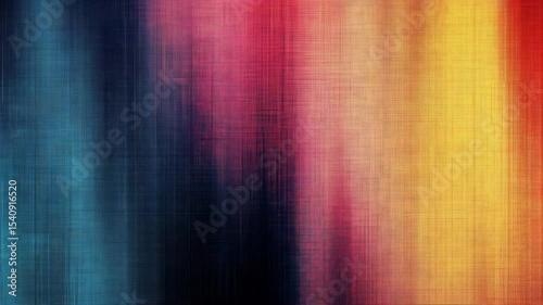 Colorful abstract background with a textured woven pattern, featuring gradients of red, purple, and blue on a dark backdrop, concept of digital art