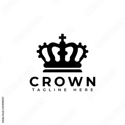 vector logo for company crown logo