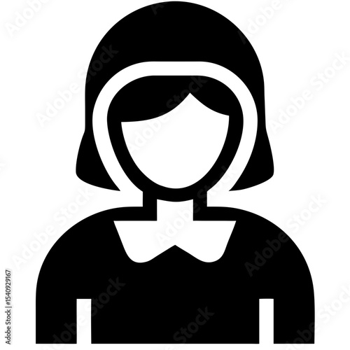 Beautician avatar icon representing beauty and cosmetology