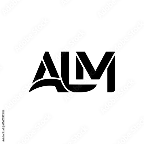 Modern ALM Lettermark Logo
