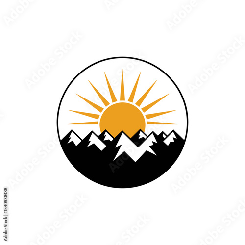Mountain Sunrise Logo