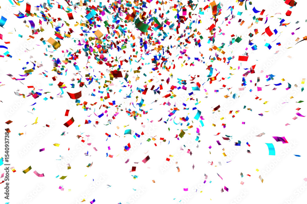 Free confetti flowing in air transparent background Free confetti flowing in air transparent background