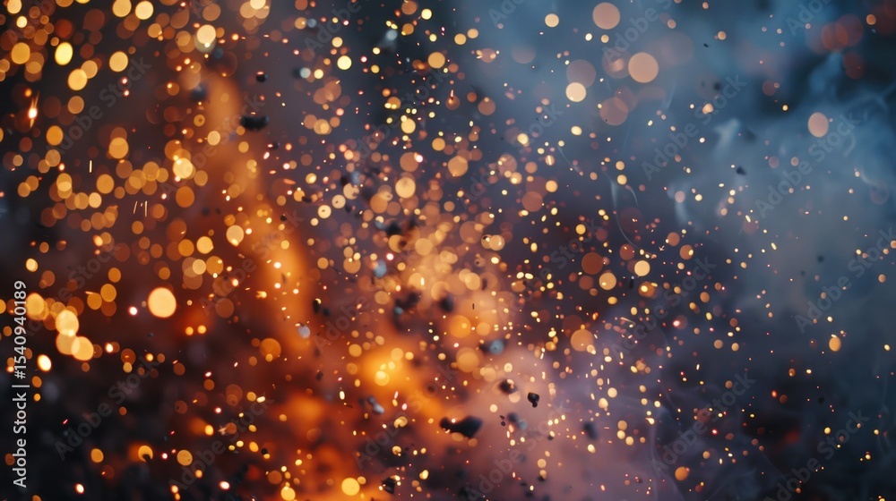 Obraz premium Fire explosion abstract