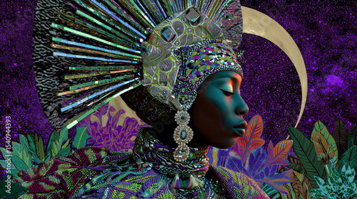 Woman with Headdress