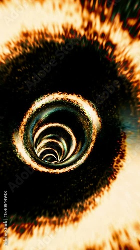 Cosmic Energy Vortex in Space