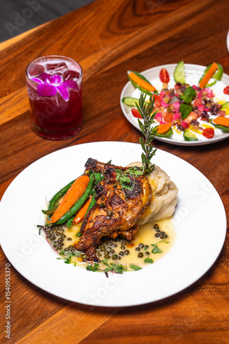 Roast chicken