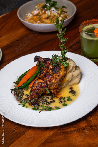 Roast chicken