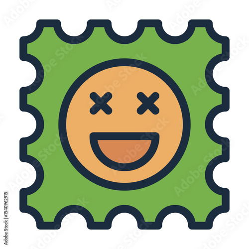 lsd drug filled line icon for psychedelic hallucinogen abuse
