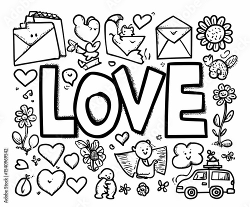 Cute Valentine’s Day Animal Coloring Pages – Love and Hearts for Kids

