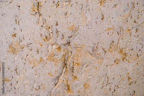 Worn stone surface in Lisbon, Portugal