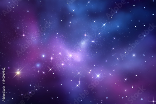 Majestic Purple Cosmic Nebula with Meteor Shower Effect
Purple Cosmic Cloud Band Across Stardust Galaxy