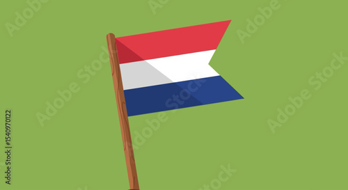 Netherlands Flag Celebrating Statehood & Independence