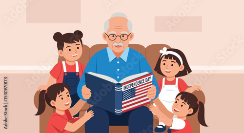 Celebrating USA Independence A Grandfather's State & Federal Story
