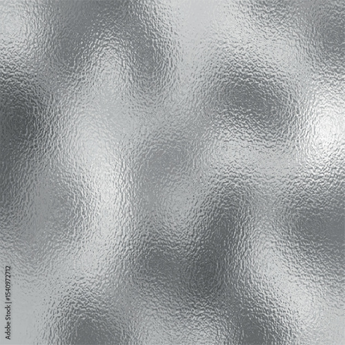 Silver foil metallic texture background