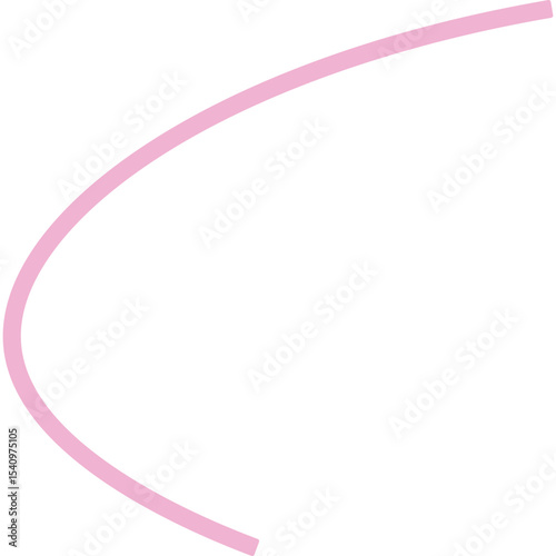 Abstract Curved and Wavy Ribbon Element