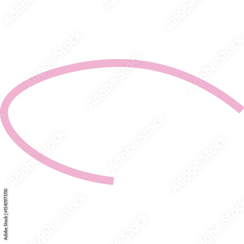 Abstract Curved and Wavy Ribbon Element
