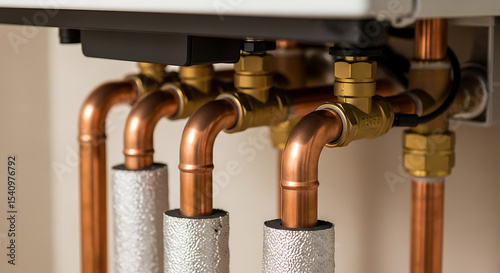 Boiler Pipes, Plumbing System - Home Heating