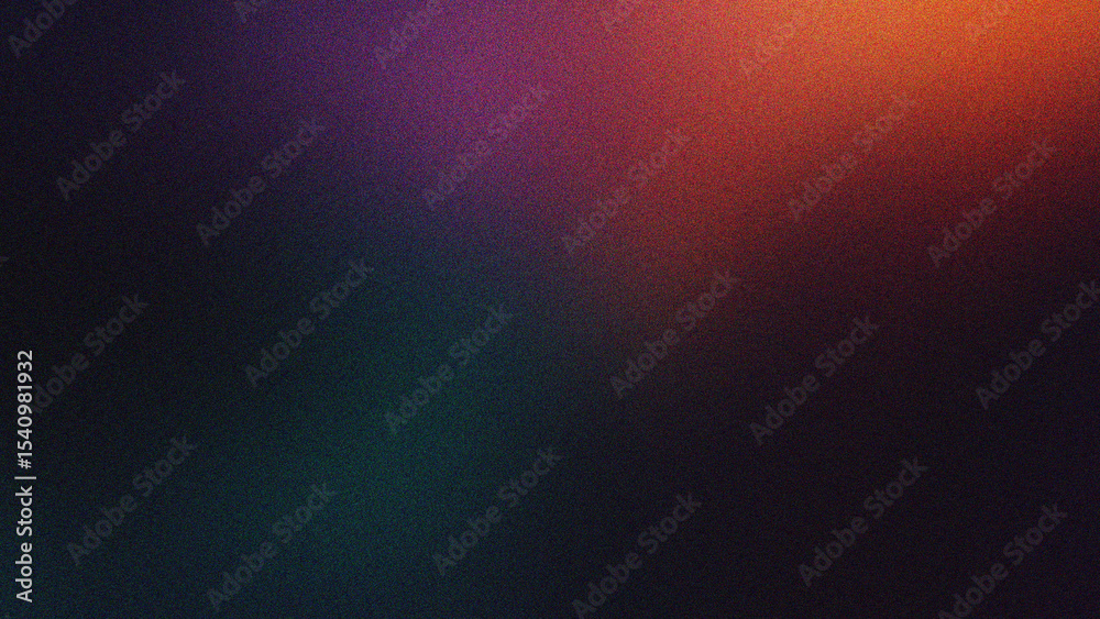 Fototapeta premium Tan, Navy, and Crimson clean abstract surface with gradient grain noise and noise overlay for digital branding.