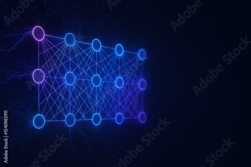 Wallpaper Mural Deep Learning Mathematical Neural Net Abstract Tech Torontodigital.ca