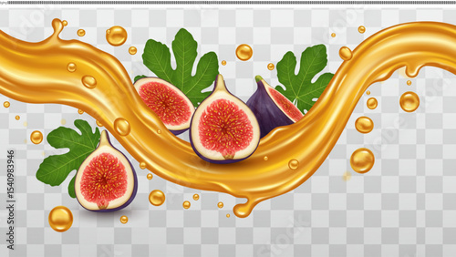 Fresh Figs and Honey A Delicious Combination of Nature's Sweetness