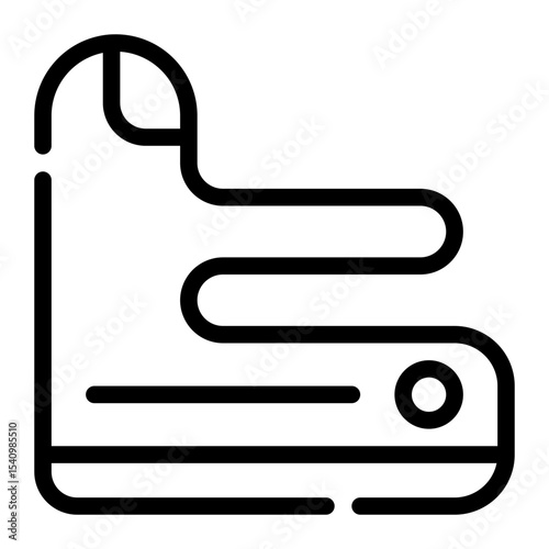 Ergonomic line icon