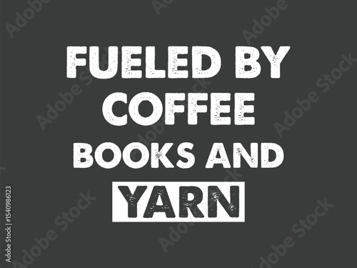 Coffee books and yarn tee the ultimate comfort trio for crochet lovers