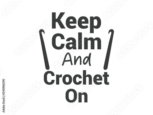 Keep calm and crochet on t shirt classic yarn lover gift for hookers