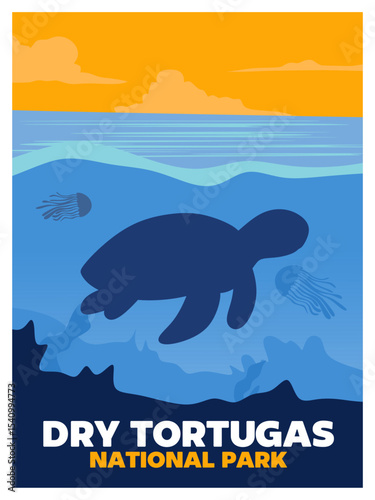 dry tortugas national park with beautiful views