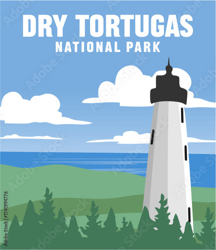dry tortugas national park with beautiful views