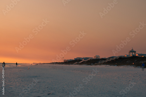 Destin when the sun sets 