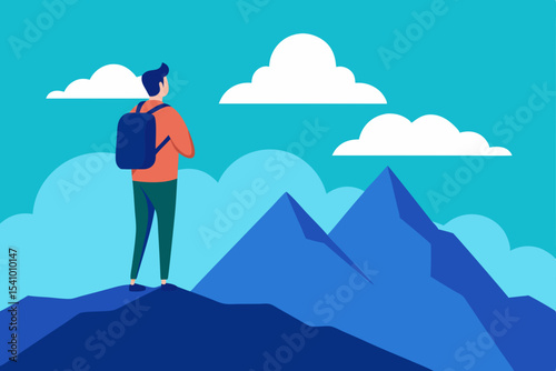 Conquering Peaks A Hiker's Journey to Mountaintop Views