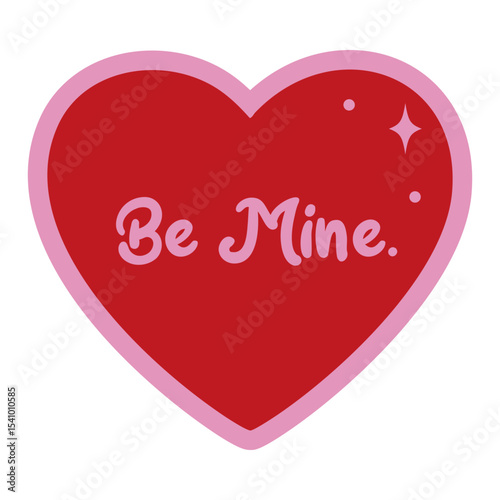 Be Mine Vector Art