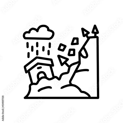 Landslide icon