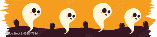 Halloween Illustration Washi Sticker 
