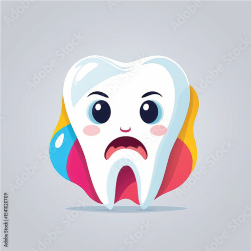Pouting Tooth Icon