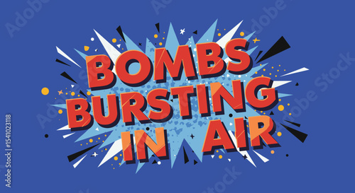 Vibrant Boom Aesthetic Design for Retro Graphic Art Enthusiasts and Event Planners