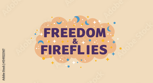 Freedom and Fireflies: Embrace Nature with a Whimsical Nighttime Aesthetic for Decor and Art