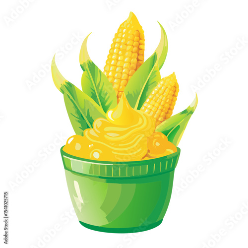 Ice cream corn