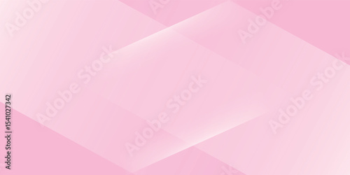 Abstract pink background. Pink modern shapes background for banner template.
