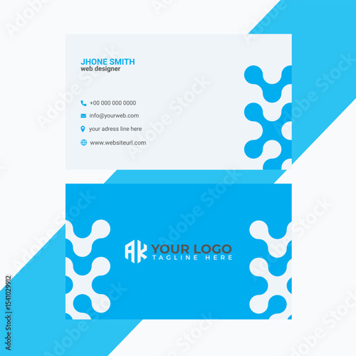 Minimal Modern Business Card Design