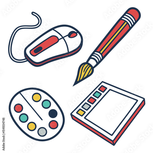 Graphic Artist Essentials Icons