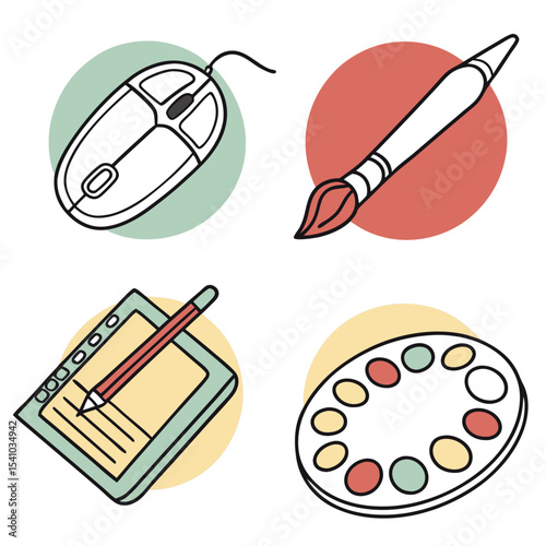 Graphic Artist Essentials Icons