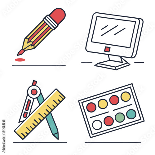 Graphic Artist Essentials Icons