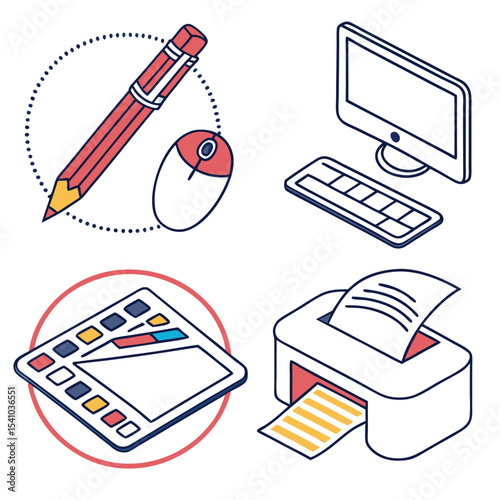 Graphic Artist Essentials Icons