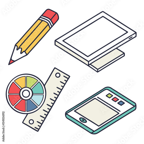 Graphic Artist Essentials Icons