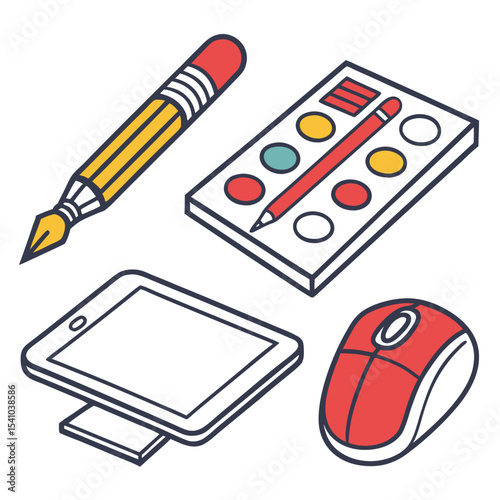 Graphic Artist Essentials Icons