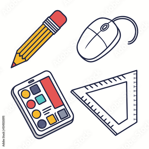 Graphic Artist Essentials Icons
