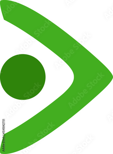 Bullet points icon in different shape for presentation. Vector isolated.